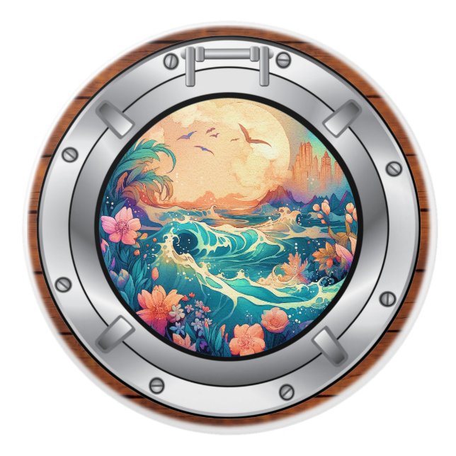 Nautical Porthole Drawer Knobs (Front)
