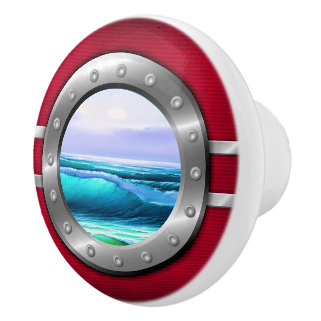 Nautical Porthole Drawer Knobs (Right)