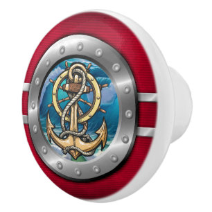 Nautical Porthole Drawer Knobs