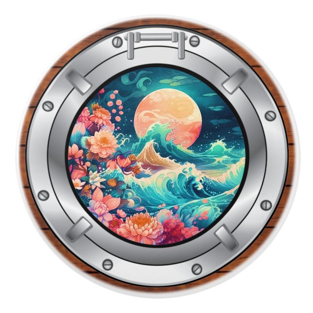 Nautical Porthole Drawer Knobs (Front)