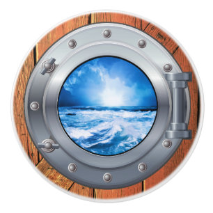 Nautical Porthole Drawer Knobs
