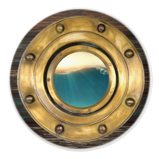 Nautical Porthole Drawer Knobs (Front)