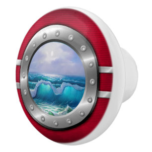Nautical Porthole Drawer Knobs