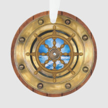 Nautical Porthole  Ornament