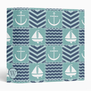 Nautical Quilt Binder