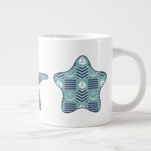 Nautical Quilt Specialty Mug