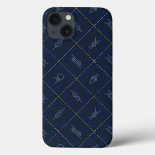 Nautical Rope Knot Pattern iPhone 13 Case
