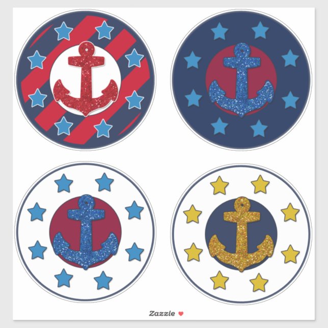 Nautical Rounds 14 x 14 (Sheet)