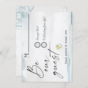 Nautical RSVP  Invitation