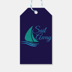 Nautical Sail Away Gift Tags