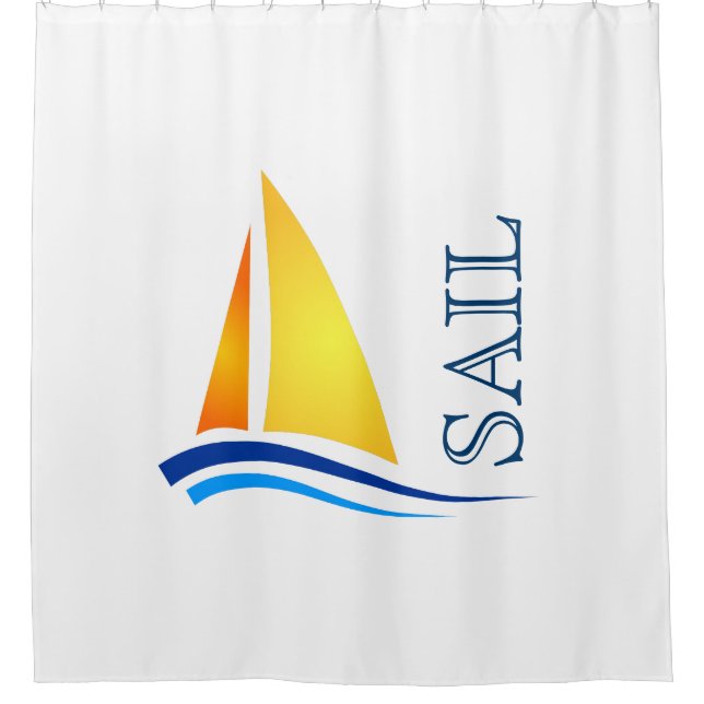 Nautical Sail Colourful Modern (Front)
