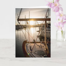Nautical Sailboat And Sunset Photography