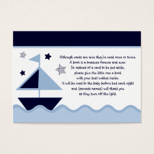 Nautical Sailboats Navy  Favour/Tags