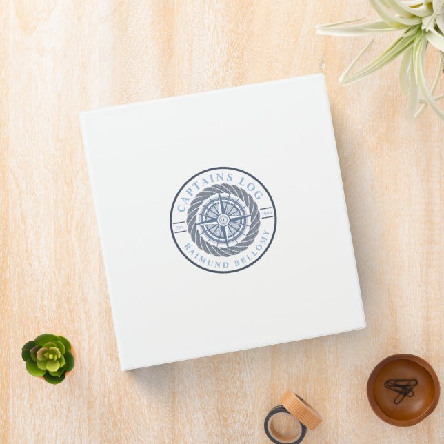 Nautical Sailing Binder (In Situ)