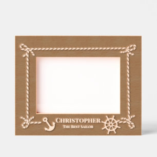 Nautical Sailor Etched Frames
