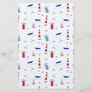 Nautical Scrapbook Paper