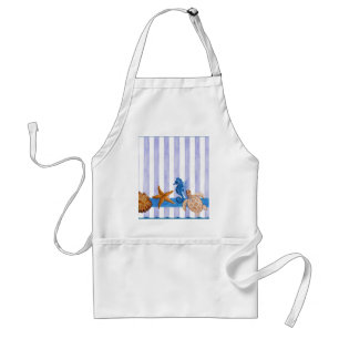 Nautical Sea Creatures Standard Apron