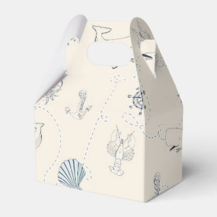 Nautical Sea Favor Box