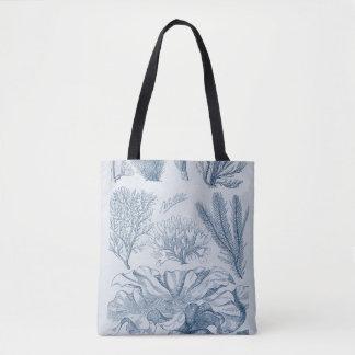 Nautical Sea Life Tote Bag