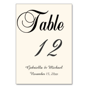 Nautical Sea Table Number