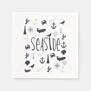 Nautical Seaside Napkin