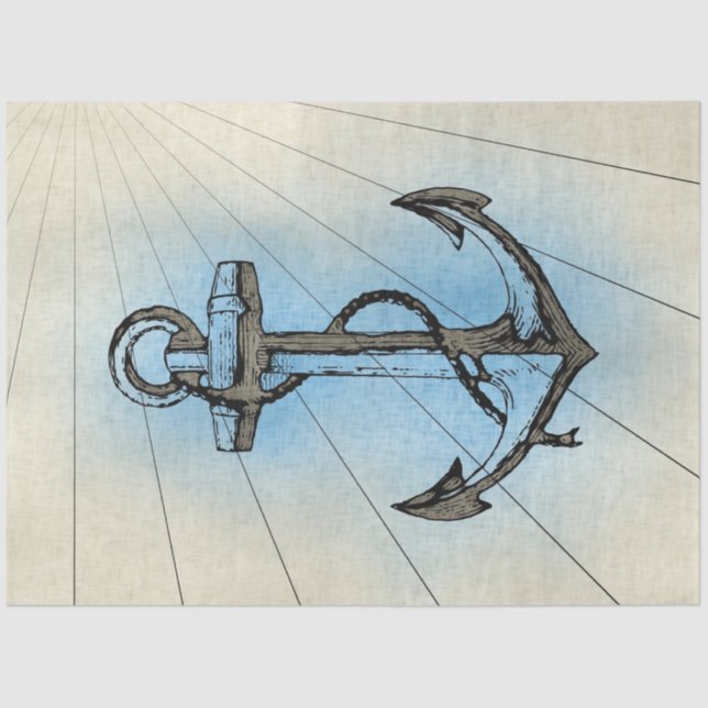 Nautical Series Design 16 Tissue Paper (Front)