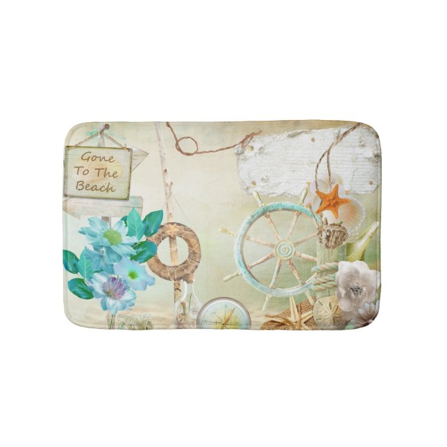 Nautical Series Design 2 Bath Mat (Front)