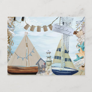Nautical Series Design 4 Postcard