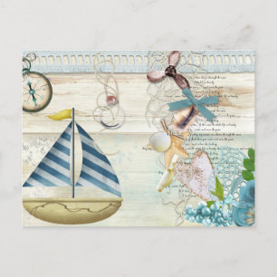 Nautical Series Design 5 Postcard