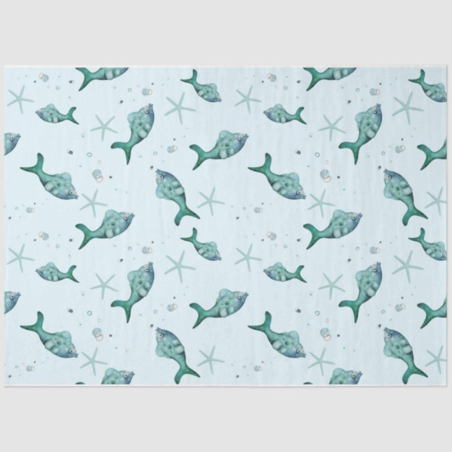 Nautical Series Design 6 Tissue Paper (Front)