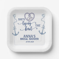 Nautical Shes Tying the Knot Bridal Shower Elegant