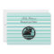 Nautical Ship Lt Blue White Stripe H Graduation