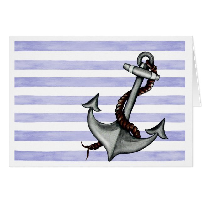 Nautical Ship's Anchor (Front Horizontal)