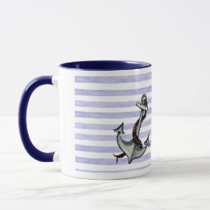 Nautical Ship's Anchor Mug