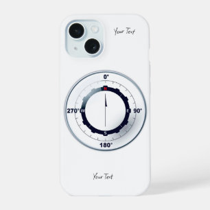 Nautical Ships Compass  iPhone 15 Case