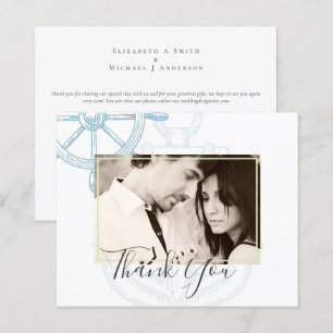 Nautical Ships Wheel Wedding