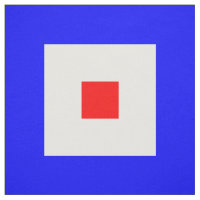 Nautical Sign Code Flags Letter W "Whiskey"