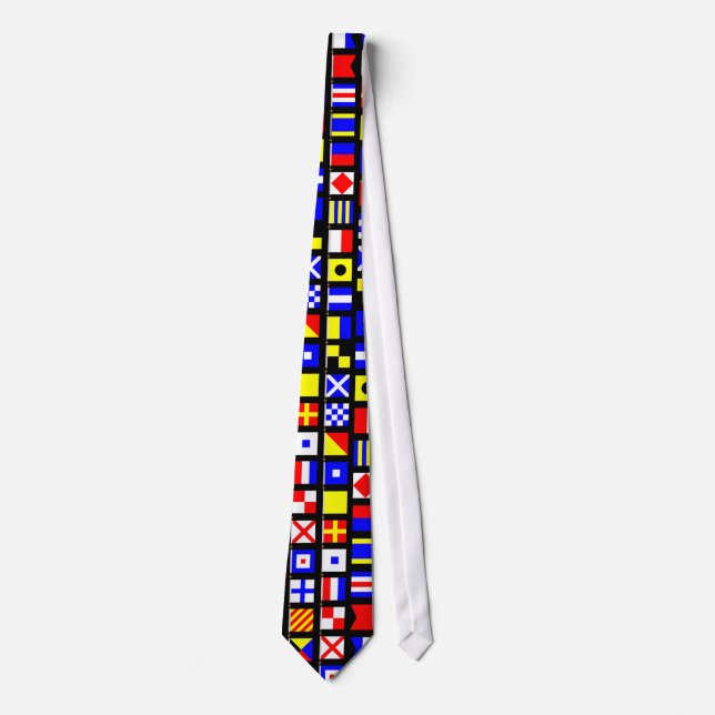 Nautical Signal Flags set Alpha to Zulu Tie (Front)