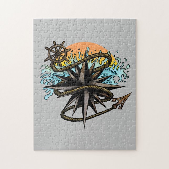 Nautical Splash Jigsaw Puzzle (Vertical)
