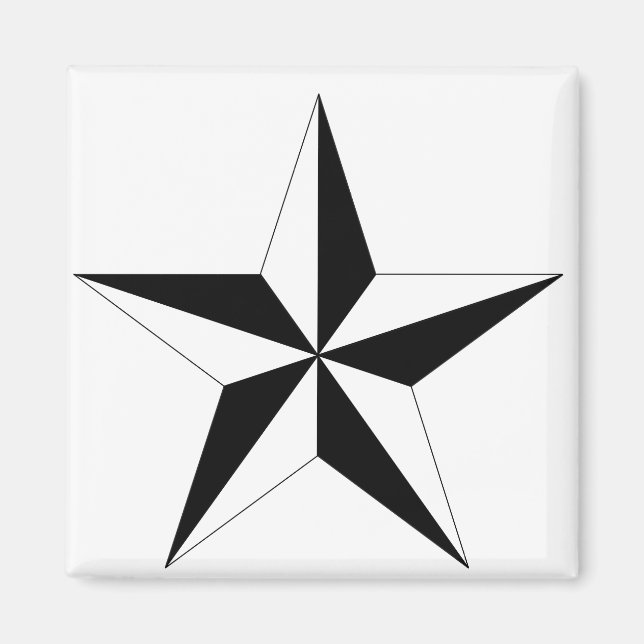 nautical star magnet (Front)