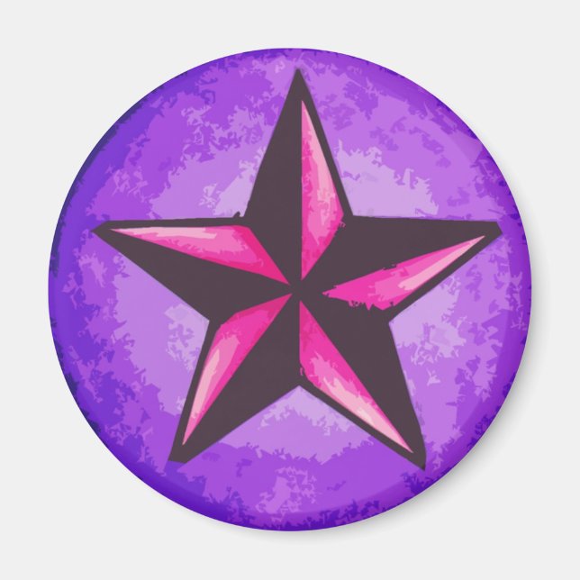 Nautical Star Magnet (Front)