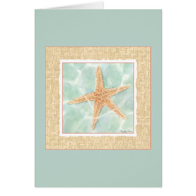 Nautical Starfish in Water (Front)