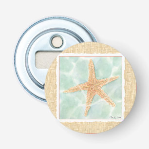 Nautical Starfish in Water Bottle Opener