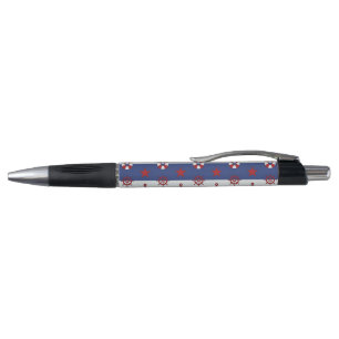 Nautical Stars And Stripes Pattern Pen