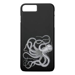 Nautical Steampunk Octopus Vintage Kraken science Case-Mate iPhone Case