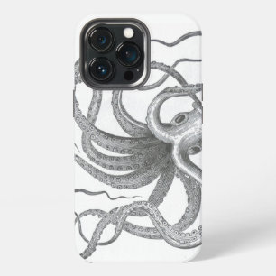 Nautical steampunk octopus Vintage kraken sea iPhone 13 Pro Case