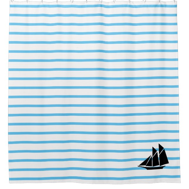 Nautical Stripe & Sailboat (Front)
