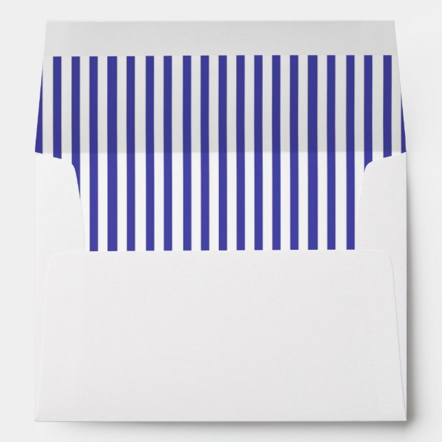 Nautical Stripes - Envelope (Back (Bottom))