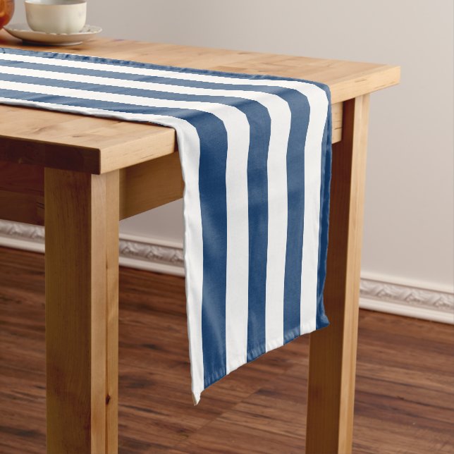 Nautical Stripes Table Runner (In Situ)