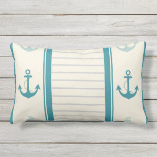 Nautical Stylish Design Outdoor Pillow